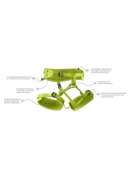 Edelrid - Kinderklettergurt "FINN III" incl. Turnbeutel
