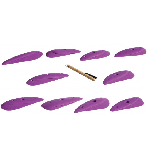 Volx - Long Crimps 1, Serie Power 1 PU Violet RAL 4008