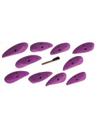 Volx - Long Crimps 1, Serie Power 1 PU Violet RAL 4008