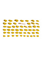 Volx - 50-er-Set "School" Rot RAL 3000