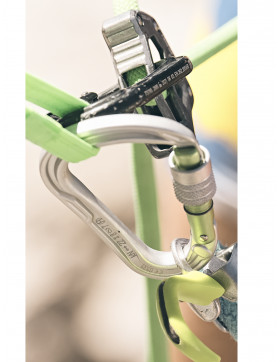 Edelrid - HMS-Karabiner "Strike Screw" silver