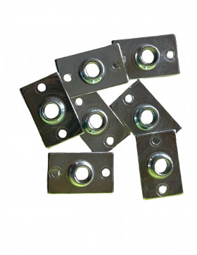 Spezialeinschlagmutter/ Anschraubmutter M10 Stahl verzinkt