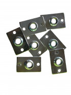 Spezialeinschlagmutter/ Anschraubmutter M10 Stahl verzinkt